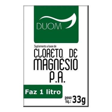 Imagem de Cloreto De Magnésio P.a. Sachê Com 33g Duom