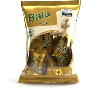 Imagem de Pacote de Bala Gengibre 40g Apis Flora
