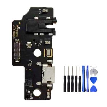 Imagem de UPONEW Para Samsung Galaxy A05 A055F Porta de carregamento USB Dock Connector Board Flex Peça de substituição com ferramenta de abertura 11 peças