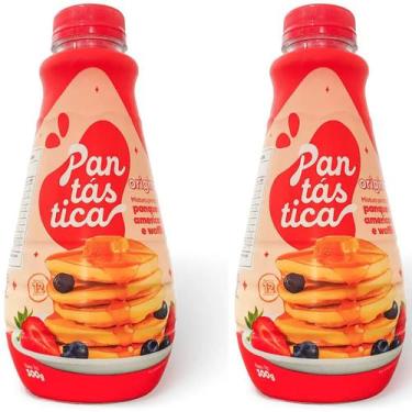 Imagem de Massa de Panqueca Waffles Pantástica Original 300g Kit 2un - Lummo