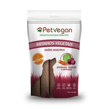 Imagem de Bifinho PetVegan Saúde Digestiva para Cães Sabor Cenoura, Beterraba e 