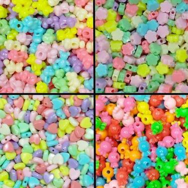 Imagem de Miçanga Entremeio Passante Infantil Para Pulseira Kit 320 Pç - Anita R