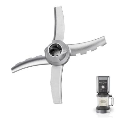 Imagem de Lâminas de substituição para máquinas de sorvete Ninja Deluxe NC501 Series - Substituição de lâmina de remo para Ninja Creamerizer NC500 NC501 NC500C NC501C NC501H - Aço inoxidável