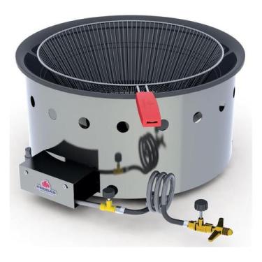 Imagem de Fritador Tacho Fritura Pasteleiro 14 Litros Alta Pressao de Mesa PR-14