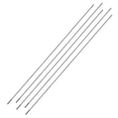 Imagem de uxcell Conector de haste de aço inoxidável M2 x 250 mm, para barco RC, carro, avião, helicóptero, 5 peças