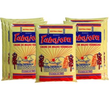 Imagem de Kit 6 Fubá Creme de Milho Sem Glúten Vegano 100% Natural - Tabajara