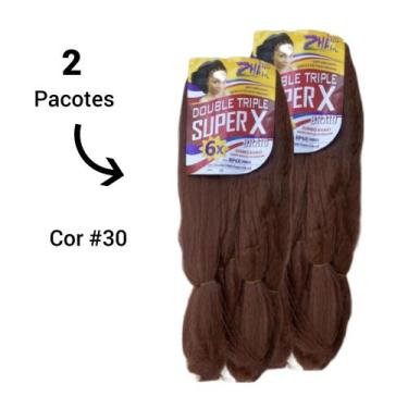 Imagem de Kit 2 pacotes Jumbo Pacotão Supex X 400g cada - ZHANG, Cor 30