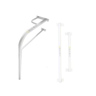 Imagem de Suporte Barra Lateral Para Vaso Mais Alça de Apoio Segurança Para Idos