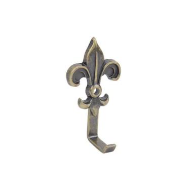 Imagem de Gancho Mini Stradivari Metal Porta Chaves Decoração Artesanato 4 Peças