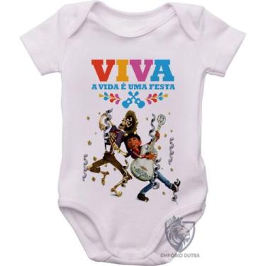 Imagem de body nenê criança roupa bebê  A vida é uma festa - Empório Dutra, P   