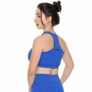 Imagem de Top Gola Alta United Assinatura - Vermelho - P-Feminino