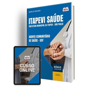 Imagem de Apostila Itapevi Saúde 2024 - Agente Comunitário de Saúde - USF