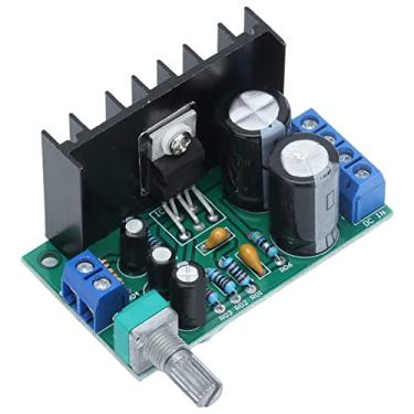 Imagem de Placa Amplificadora de de 1 Canal, Módulo de Amplificação de Potência Mono Com Potenciômetro, Reprodutor de Controle de Volume à Prova de Som para Dispositivos de