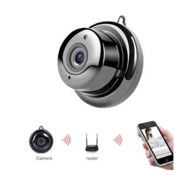 Imagem de Espiã Noturna Wifi Segurança Camera Pequena - Câmera Ip Mini Camera Es
