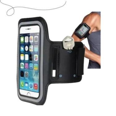 Imagem de Braçadeira Suporte Porta Celular Braço Corrida Academia - MBFIT