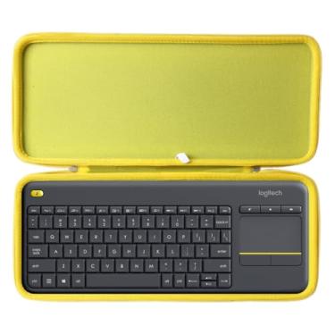Imagem de Hermitshell A capa rígida de EVA para viagem serve para teclado de toque sem fio Logitech K400 920-007119 Plus