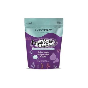 Imagem de Argila Roxa Ácido Hialurônico Facial Corporal 100g - Labotrat