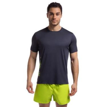 Imagem de Camiseta Basic Logo Olympikus Masculina, Azul, M