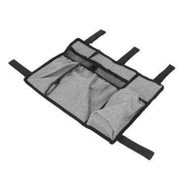 Imagem de Sacos de Armazenamento para Pendurar para Cadeiras de Rodas, Sacola Lateral para Cadeiras de Rodas, Substituição Com Grande Capacidade, Prática para Necessidades Diárias (Cinza)