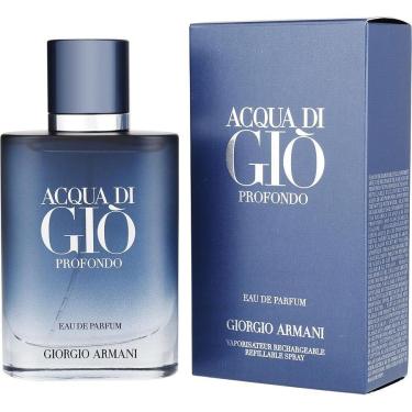Imagem de Perfume Masculino Giorgio Armani Acqua Di Gio Profondo EDP Spray Refilável 50 Ml