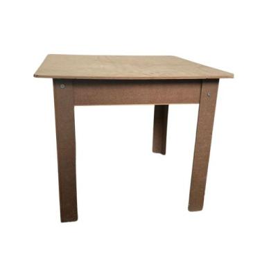 Imagem de Mesinha Baú P/ Guardar Brinquedos Em MDF Cru Infantil - Ana Decorações