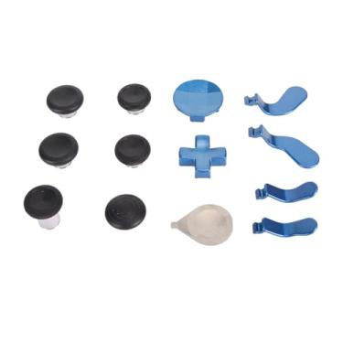 Imagem de Etal Thumbsticktal Thumbsticks Kit Thumbsticks Botões de substituição Wirel Controller Paddles Áries, kit de substituição Thumbsticks Setive Magnetic Metal Thumbstickor One Elite Series 2