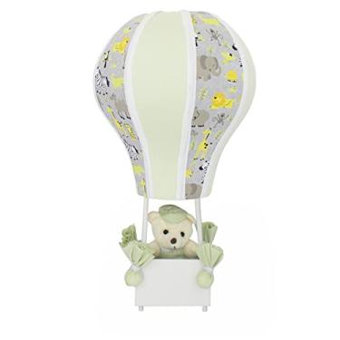 Imagem de Abajur Balãozinho Cintura Urso Safári Verde