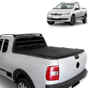 Imagem de Capota Marítima Lona Explore Saveiro G5 G6 G7 2010 a 2021 Cabine Estendida Com Grade