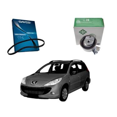 Imagem de Kit correia dentada tensor dayco ina original peugeot 207 sw 1.4 2008 A 2014