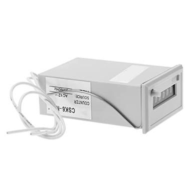 Imagem de Contador Eletromagnético de Pulso CSK6-NKW Display Digital de Alta Velocidade para Várias Indústrias AC220V Black (DC12V)