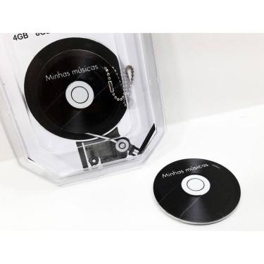 Imagem de Pendrive Formato Disco De Vinil De 8 Gb