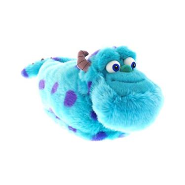 Imagem de Pantufas Happy Feet oficialmente licenciadas pela Disney e Pixar, para homens, mulheres, crianças, como visto no Shark Tank, Sulley - Monsters Inc, 7.5-12 Toddler