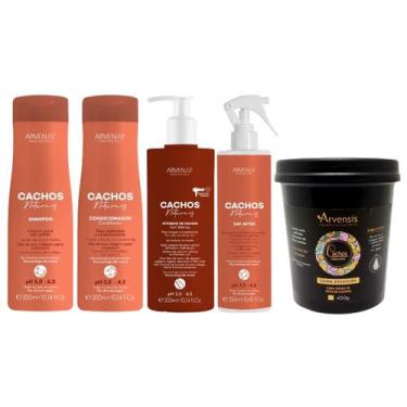 Imagem de Kit Arvensis Cacho Sh Cond Ativ Crespo Day After Geleia Alta