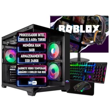Imagem de PC Gamer Completo I5 3.4GHz Turbo RAM 16GB SSD 240GB + Kit Gamer + Adaptador Wi-fi – ADVANCEDTECH