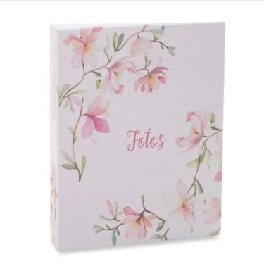 Imagem de Álbum 60 Fotos 10X15 Floral Rebites Ical - 318