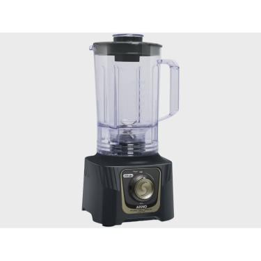Imagem de Liquidificador Arno Power Max Autolock LN82 15 Velocidades 1400W Preto e Cinza