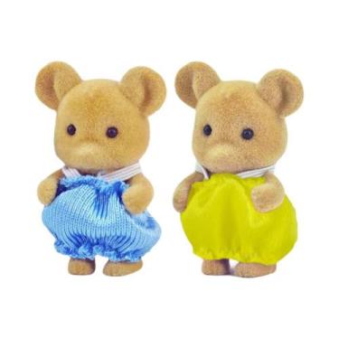 Imagem de Figuras De Casa De Bonecas Da Família De Animais Da Floresta Escala 1: