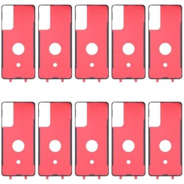 Imagem de Peças de substituição de telefone celular Para o Oppo Realme X50 5G 10pcs Back Housing Cover adesivo Acessórios telefônicos