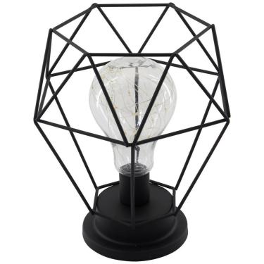 Imagem de Luminária Vintage Decoração Industrial Luz De Led Amarela