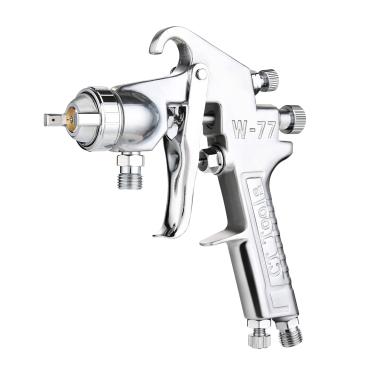 Imagem de STARY Pistola De Pintura Com Alimentação Pressão, Pulverizadores Pote Sem Copo Para Residencial Ou Automotiva, Bico 2,0 Mm