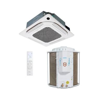 Imagem de Ar Condicionado Split Cassete 4 Vias Inverter Midea 36000 BTUs Frio 38CCVE36515MM - 220V