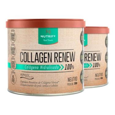 Imagem de Kit 2 Colágeno Renew Hidrolisado Neutro Nutrify 300G