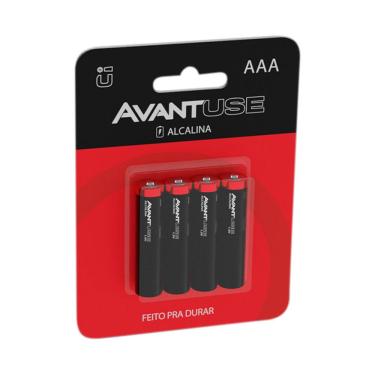 Imagem de Pilha Alcallina AAA com 4 Unidades Avant