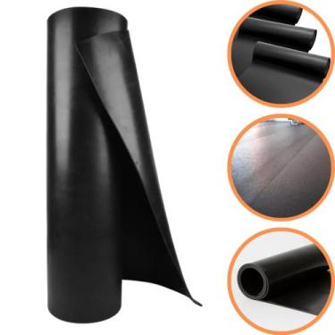 Imagem de Manta Borracha Forrar Bancada 1mmX3m Proteção - MGlasto