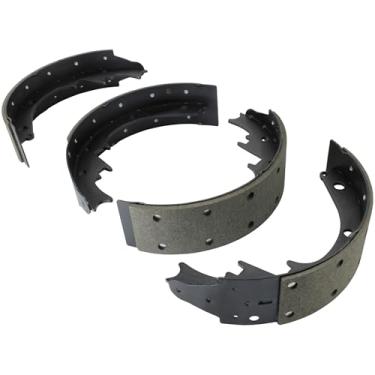 Imagem de QUALITY-BUILT Premium - Substituição original da sapata de freio de tambor traseiro para Cadillac/Chevrolet/GMC 1976-2002 (C10, C15, C20, C25, G10, G15, G20, K10, K15, K20, K25, Suburban, Tahoe, Yukon