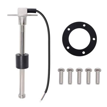 Imagem de OXCANO 0-190ohms 8" (200 mm) Unidade de envio de combustível marítimo barco tanque de combustível remetente medidor de combustível sensor de unidade de envio para caminhão carro combustível água aço