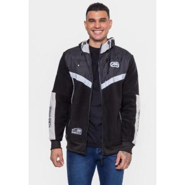Imagem de Moletom Ecko Masculino Canguru, P, Preto