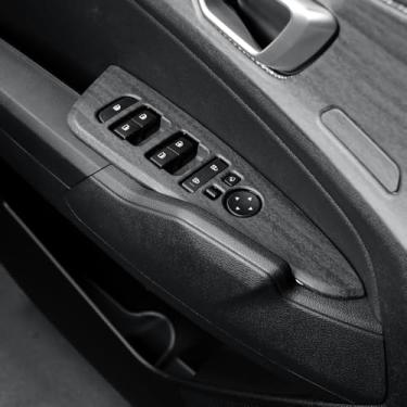 Imagem de Cnaurda Tampa do painel de interruptor de janela do carro fechadura lateral botão de controle de elevação moldura painel protetor adesivo de acabamento compatível com Kia Sportage 2023-2025 (padrão de