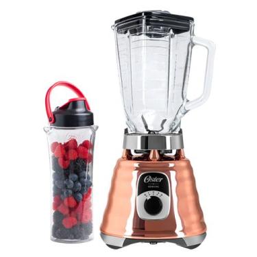 Imagem de Kit New Osterizer Cobre - Liquidificador e Jarra Blend N Go, Cobre, 11