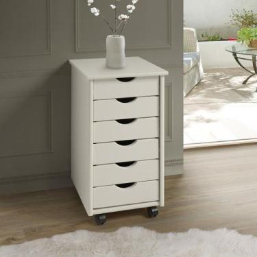 Imagem de Móveis para Quarto Gaveteiro 6 Gavetas Simon - FAMACHIQ